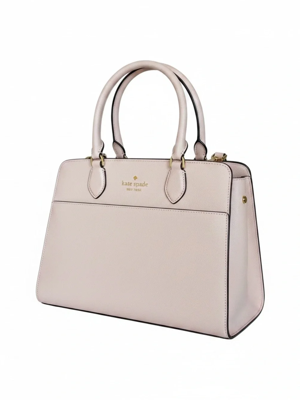 kate spade ♠️ Blush Pink Top-Handle Satchel with Detachable Strap